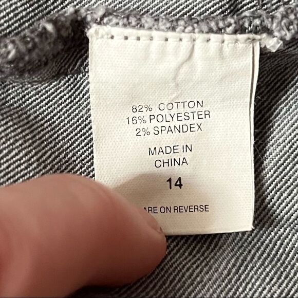 NY&C Low-Rise Jeggings in Gray Size 14 - Picture 8 of 8